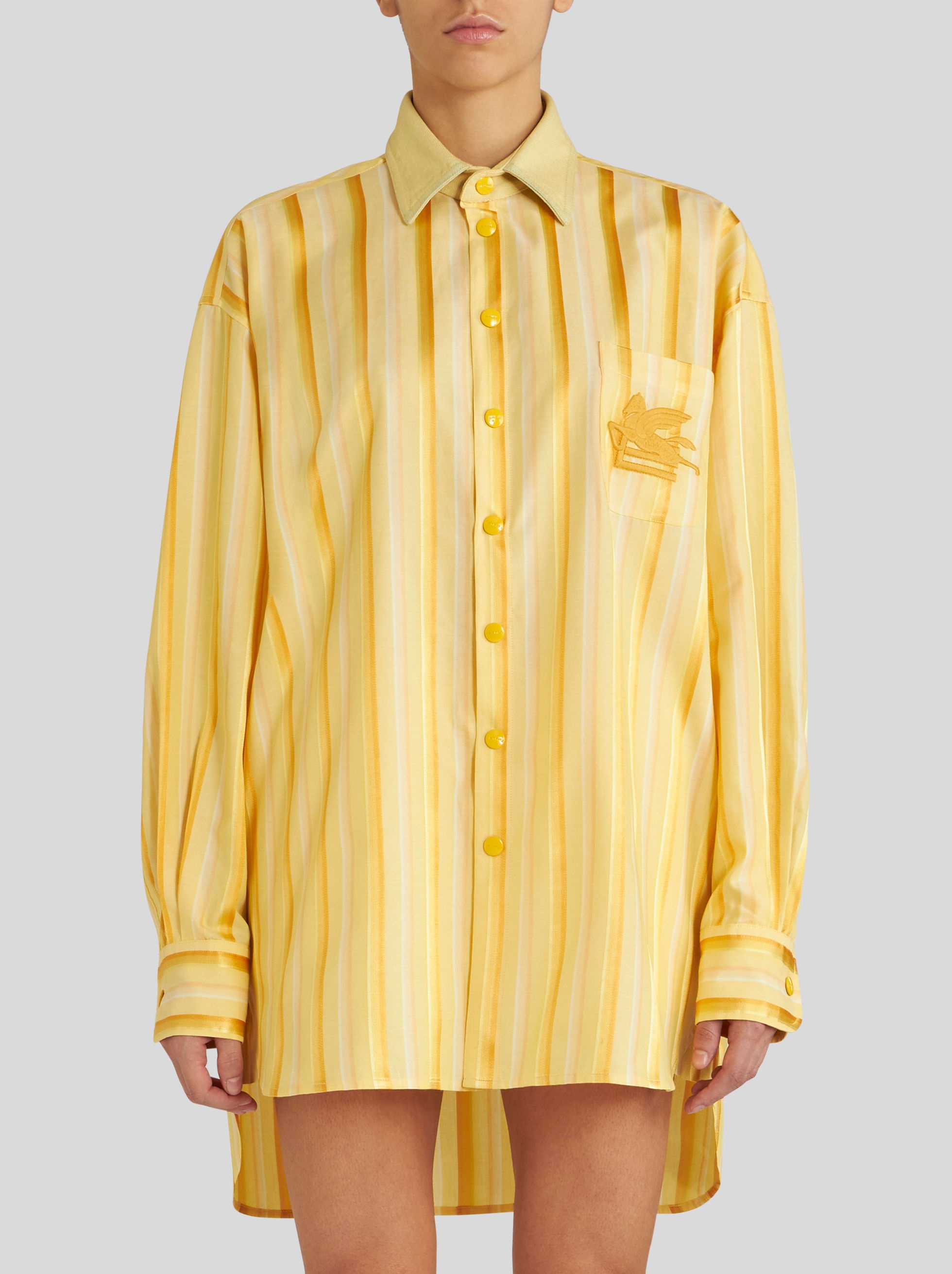 ワンピース Etro Striped Shirt Dress Etro Etro Striped Mini Shirt Dress | balardi | REVERSIBLE