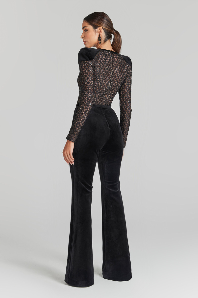 Amanda Black Jumpsuit 4