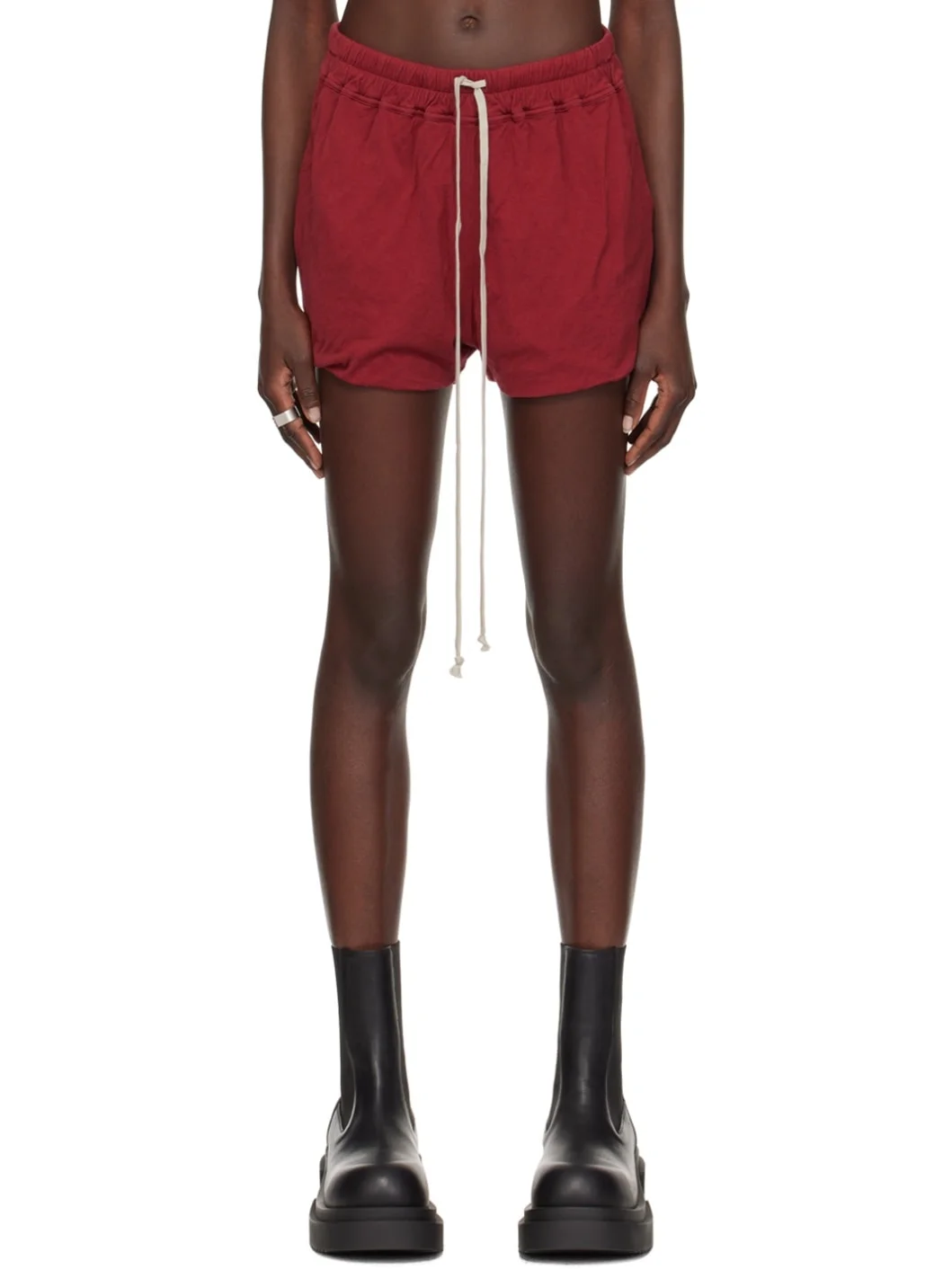 Burgundy Gabe Shorts - 1