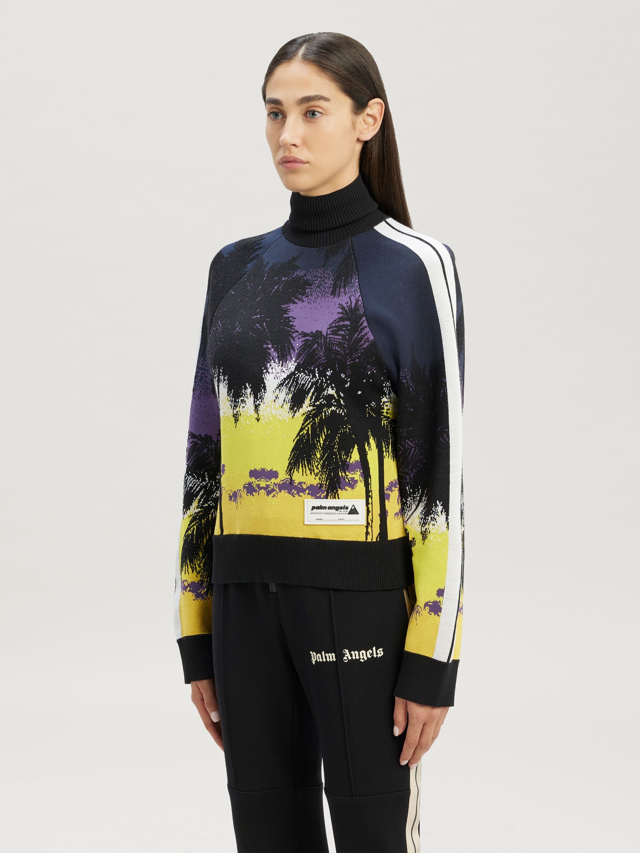 Palmsunset Turtleneck Sweater - 4