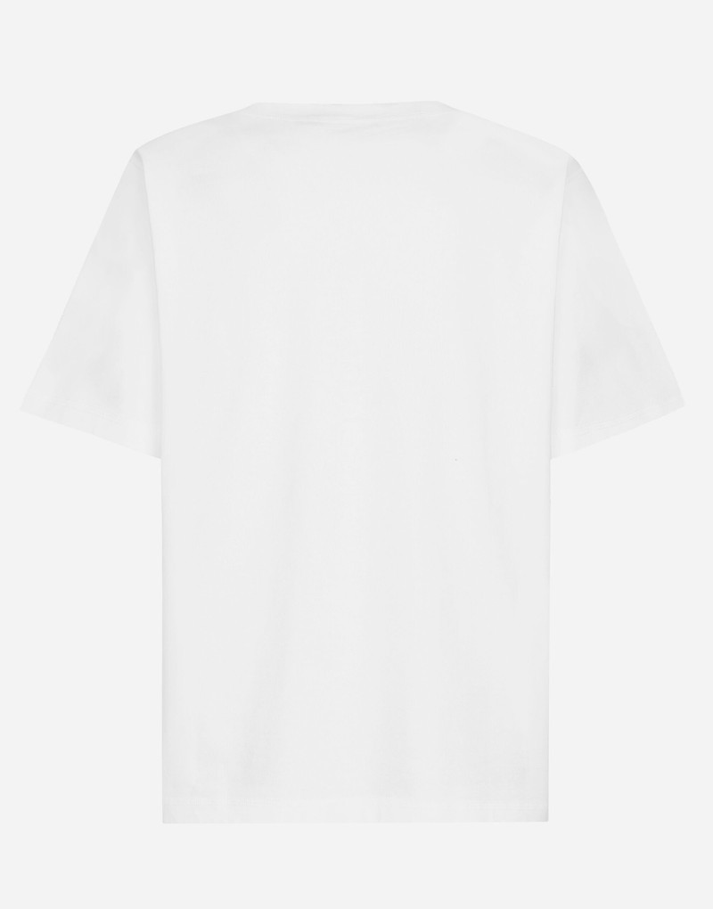 Dolce & Gabbana Short-sleeved Marina-print T-shirt outlook