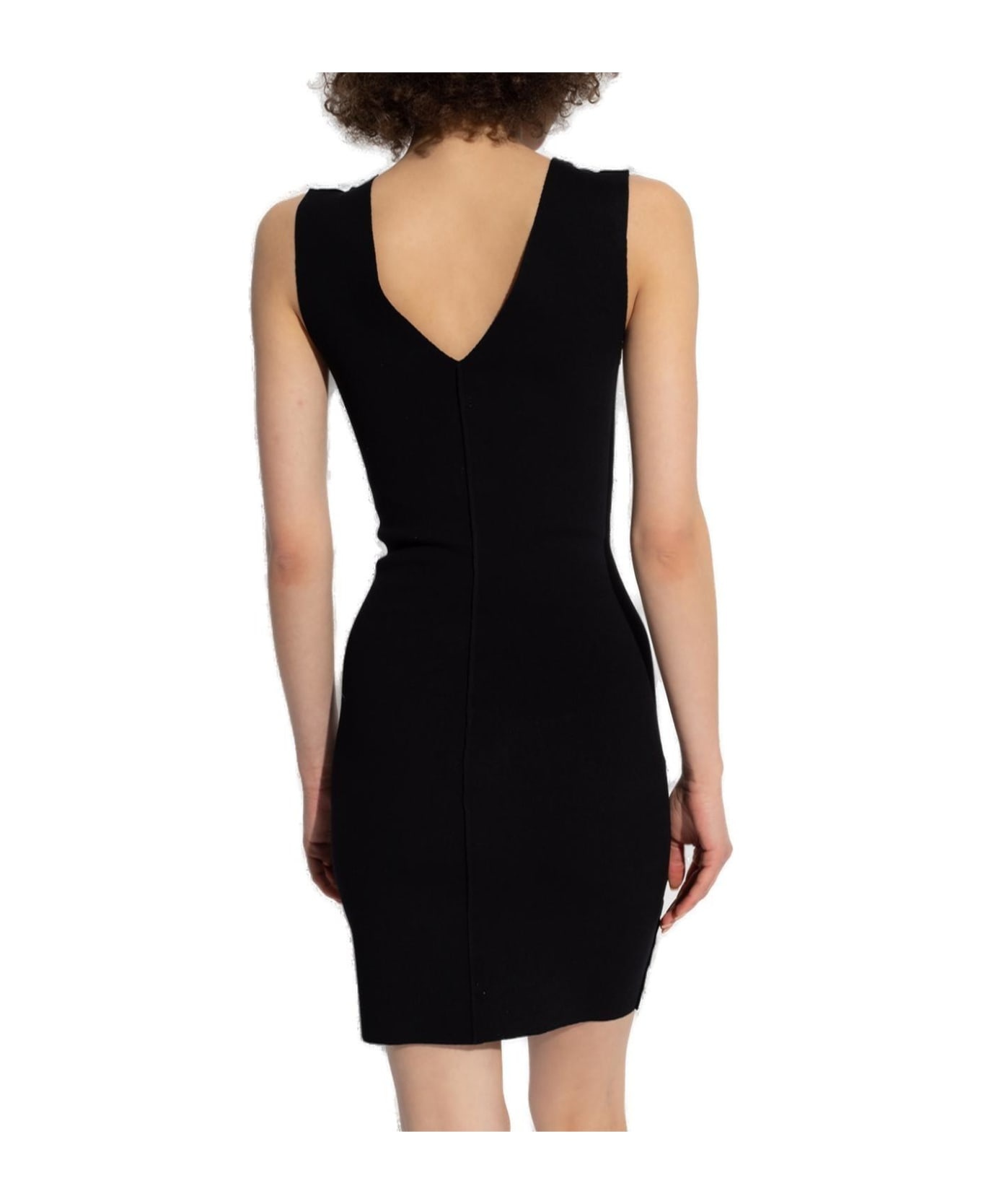 V-neck Sleeveless Dress - 3