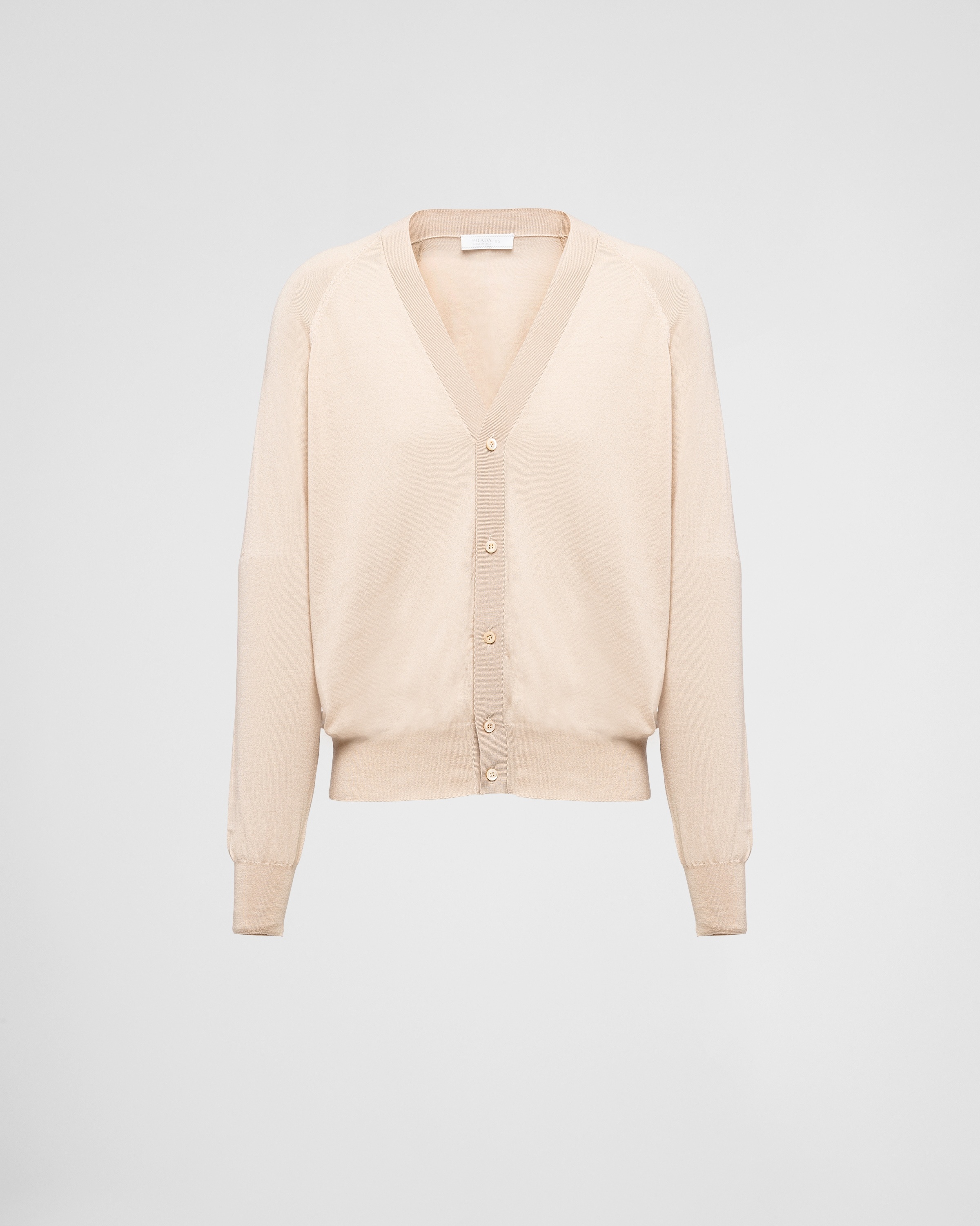 Worsted-wool cardigan - 1