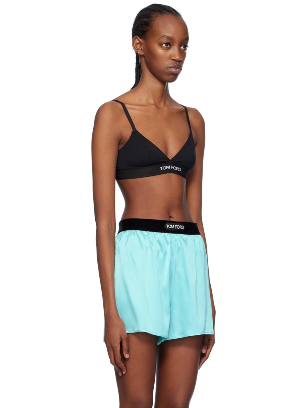 Black Triangle Bra - 2