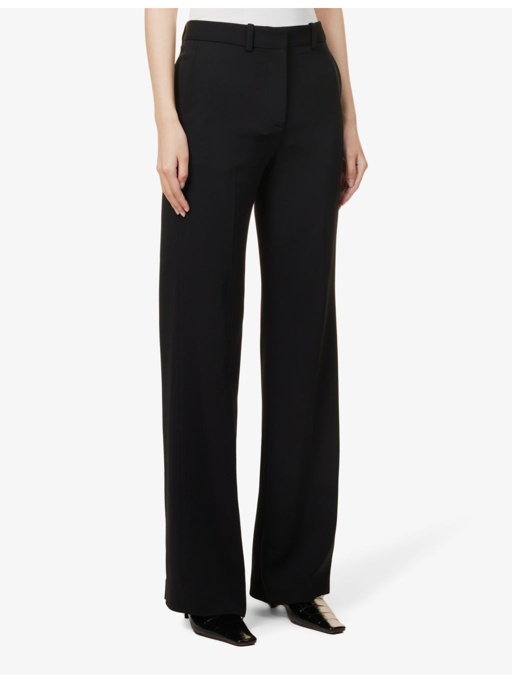 Morissey straight-leg high-rise stretch-woven trousers - 3