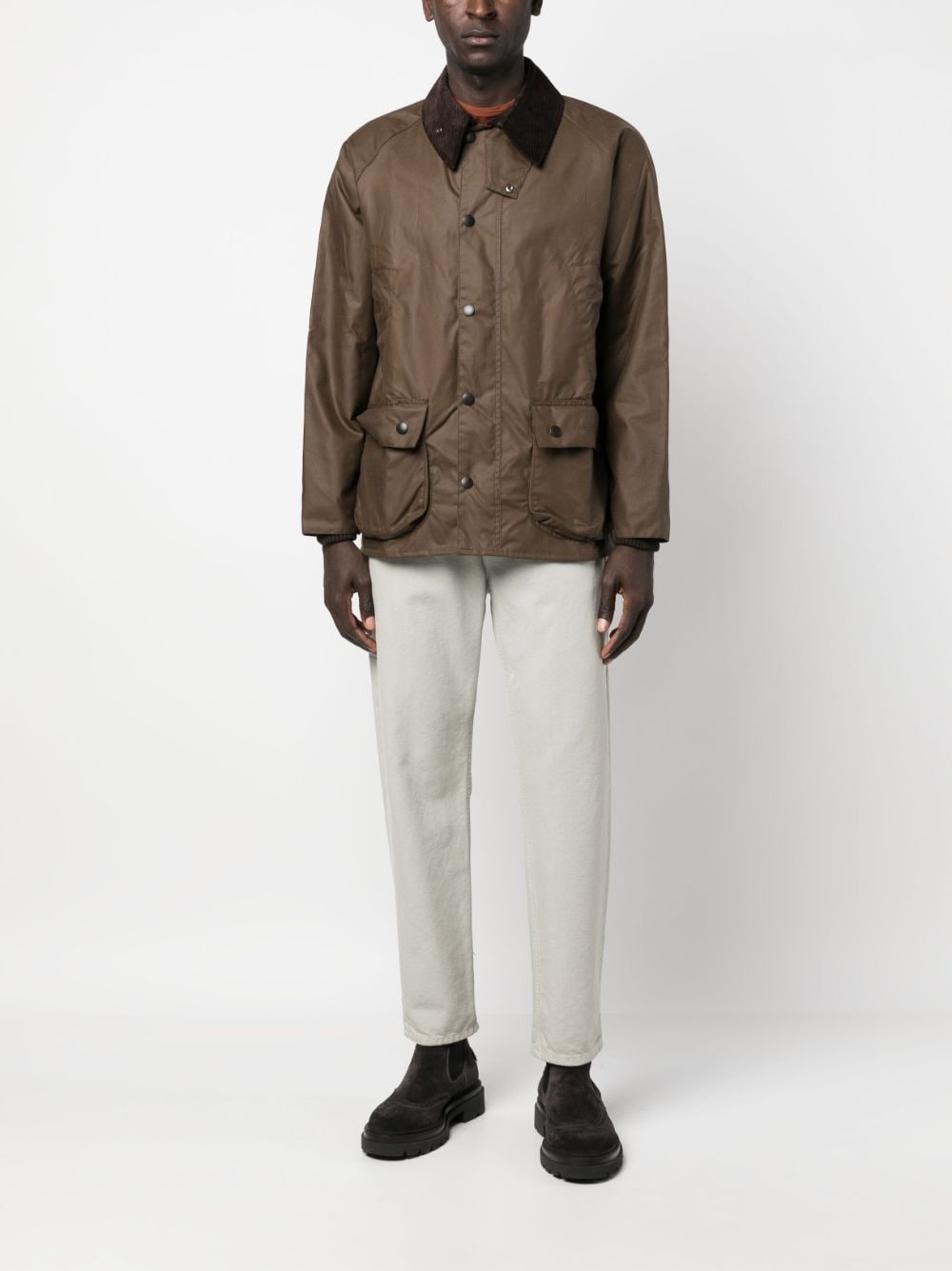 cotton wax-coated jacket - 3