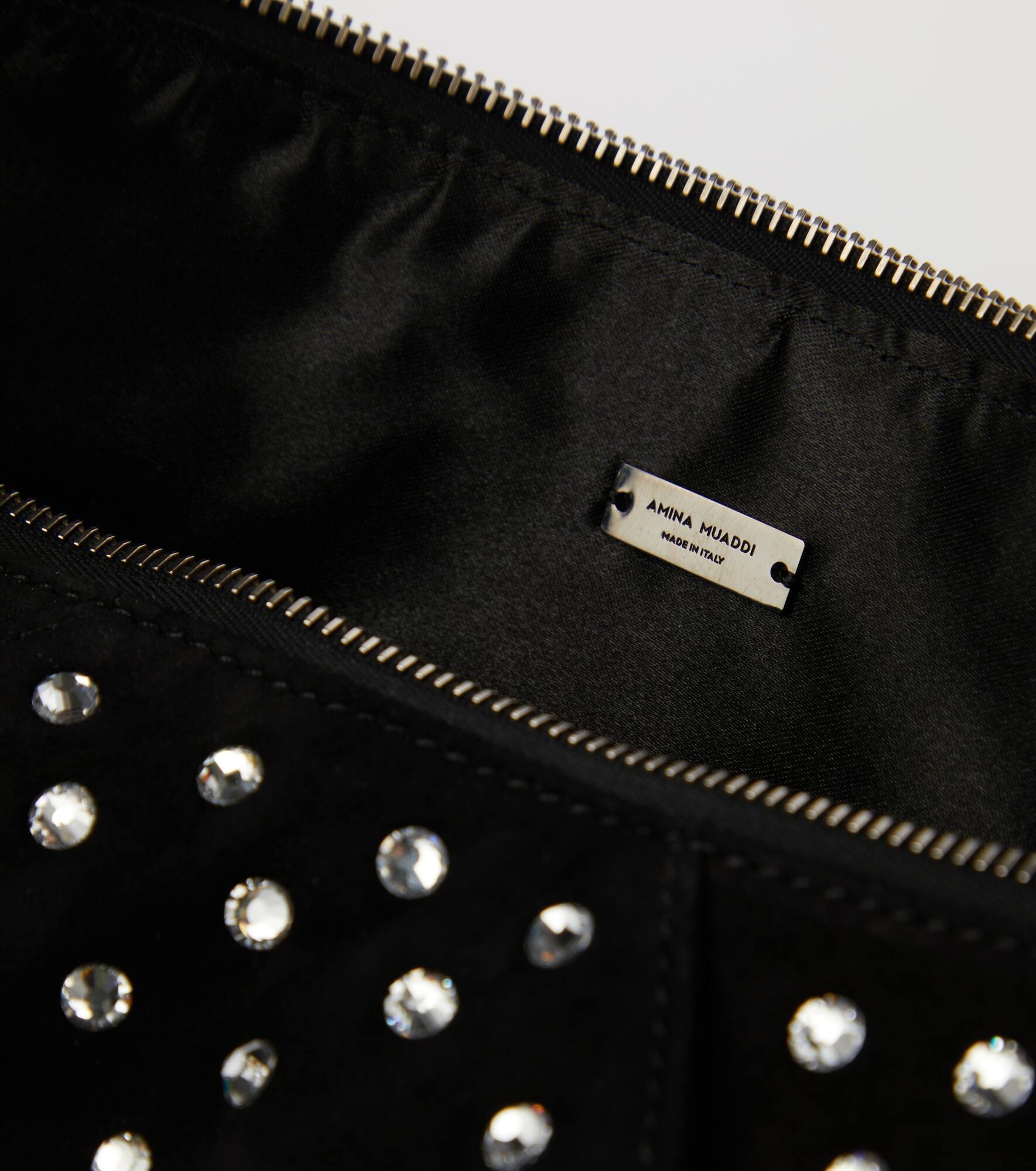 Cameron embellished suede shoulder bag - 3