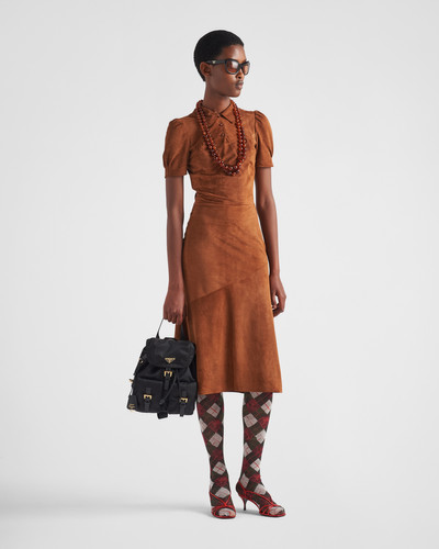 Prada Suede dress outlook