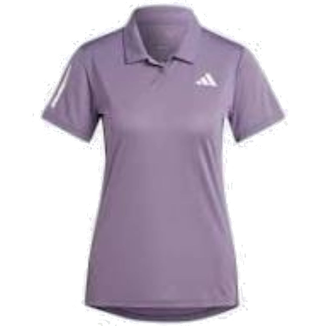 (WMNS) adidas Club Tennis Polo Shirt Asia Sizing 'Purple' IT9009 - 1