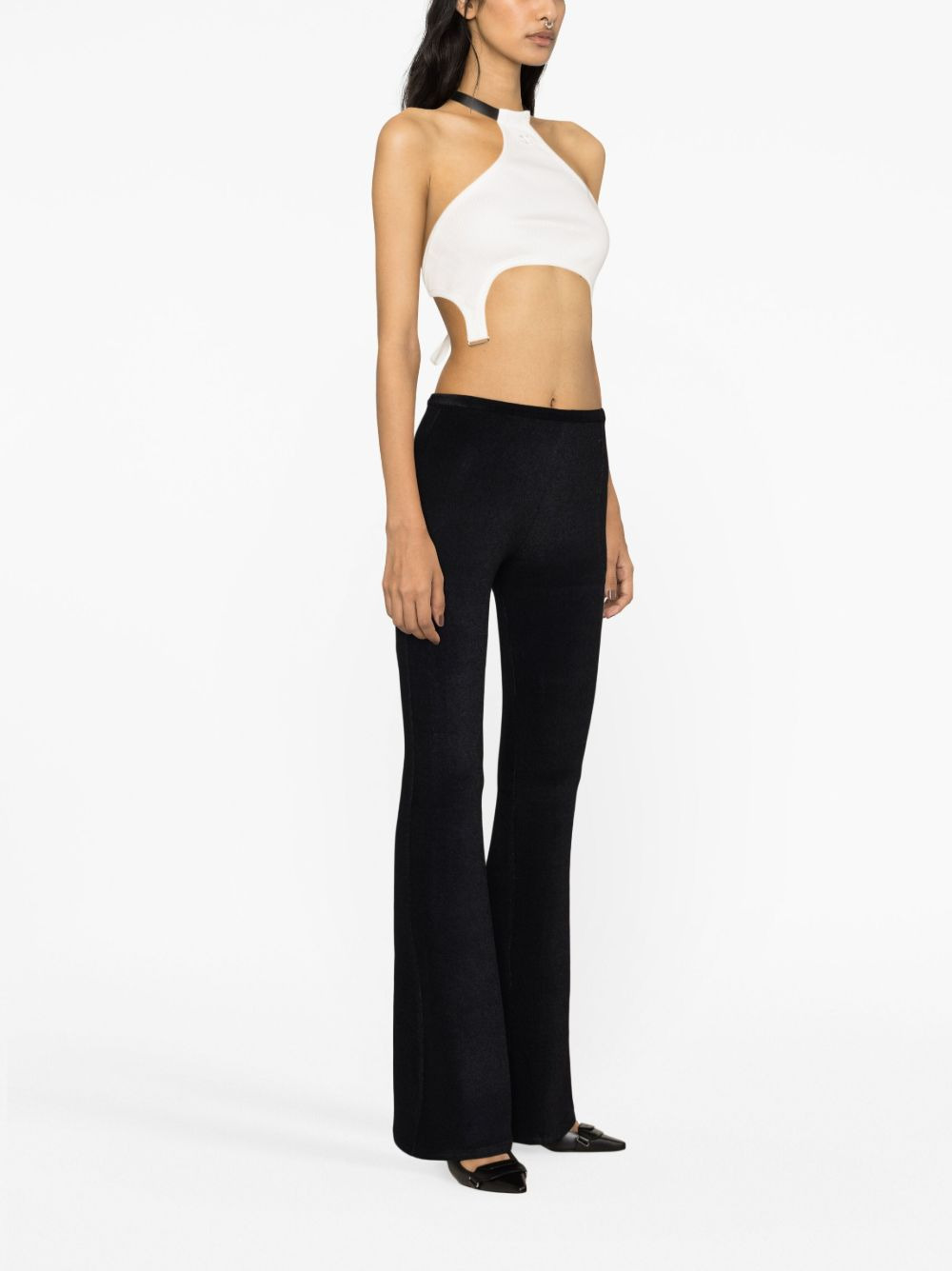 halterneck cropped top - 3
