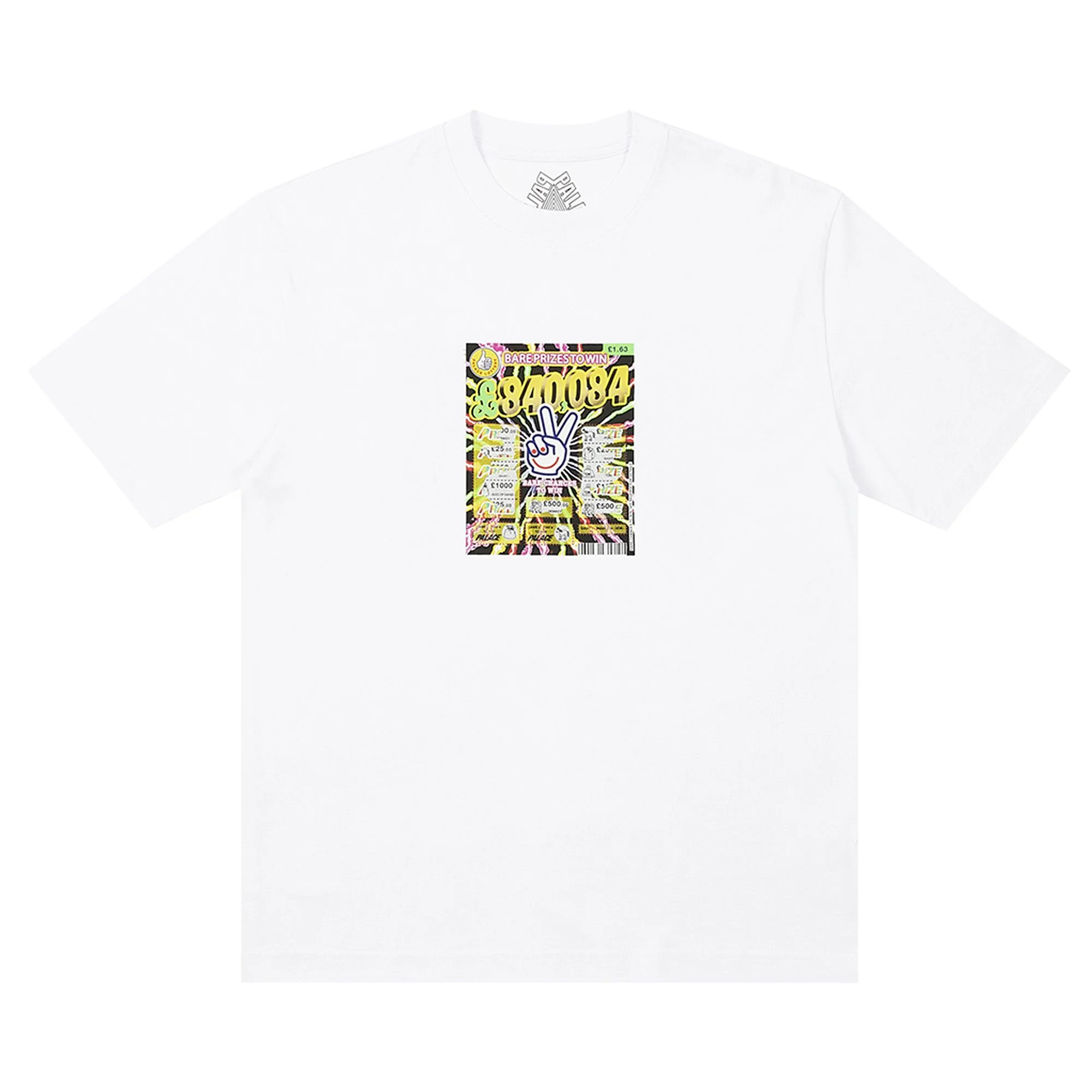 Palace Scratchy T-Shirt 'White' - 1