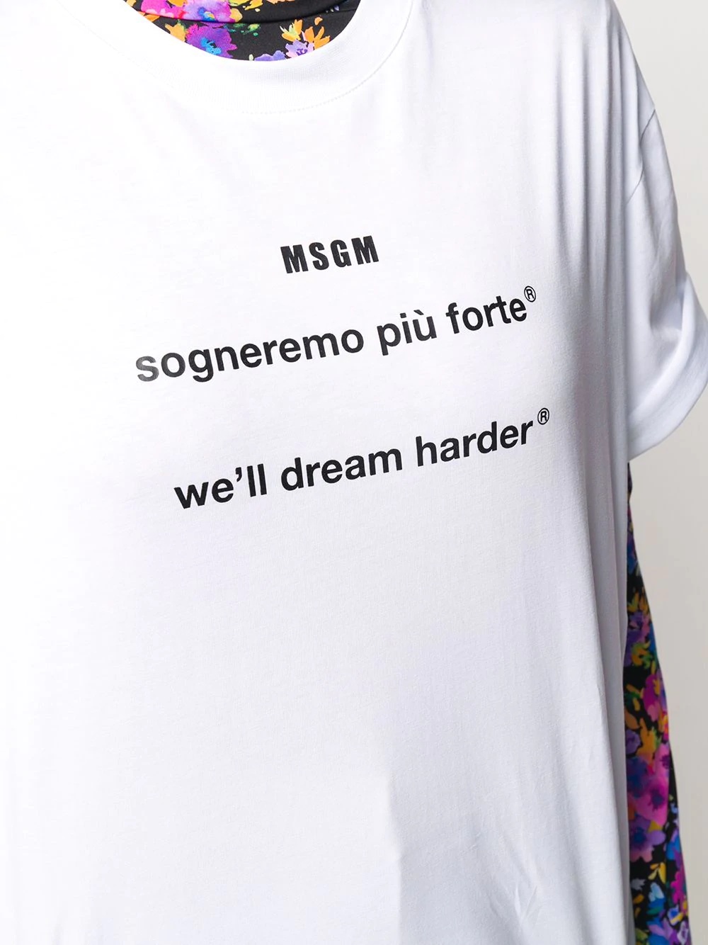 slogan print T-shirt - 5