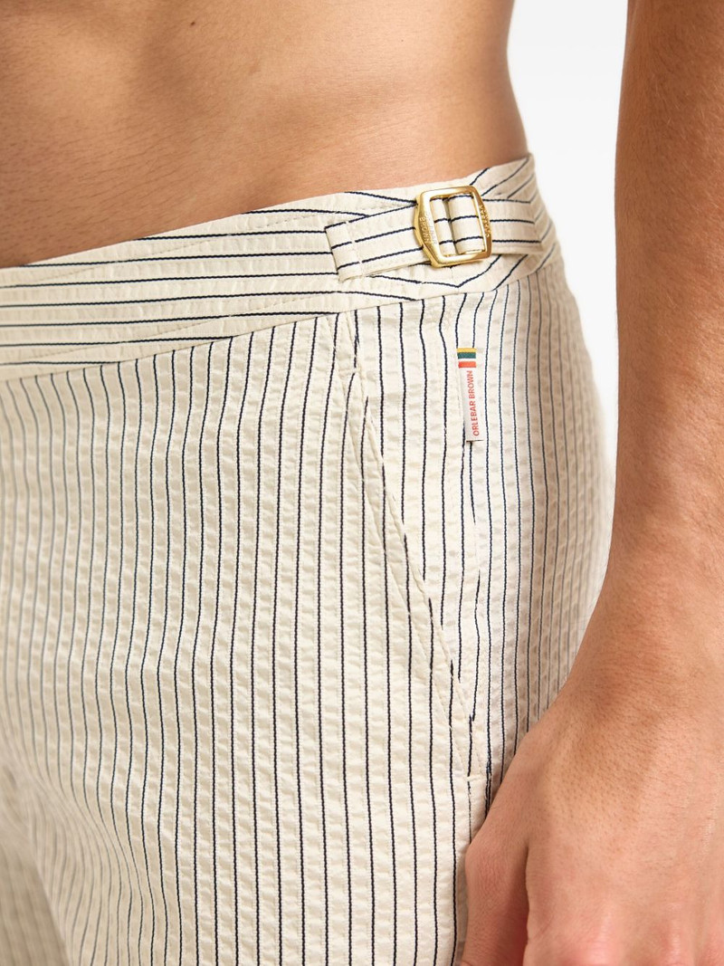 Bulldog stripe swim shorts 3