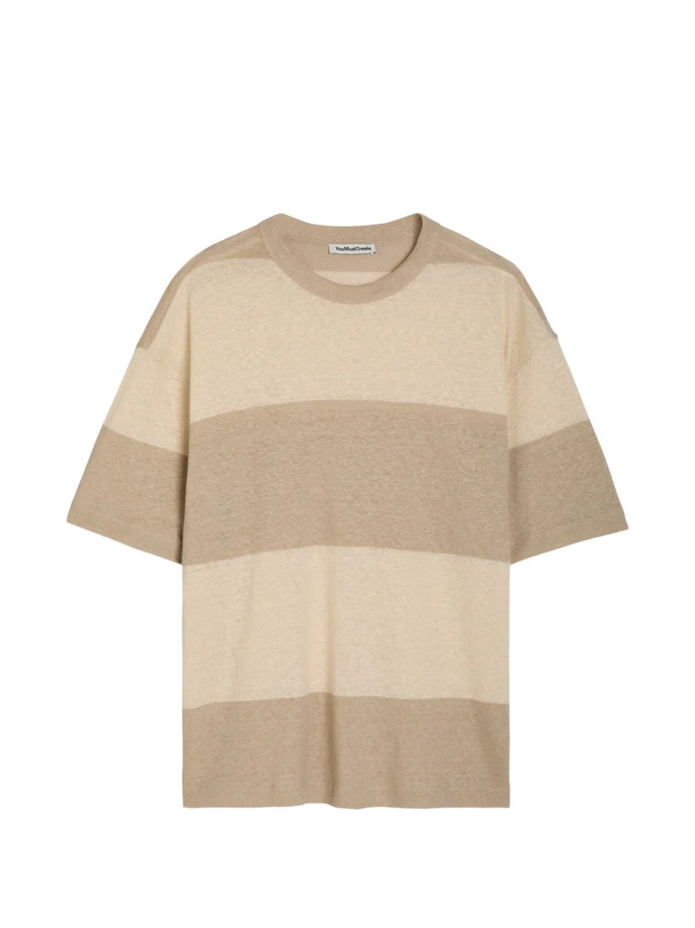 striped T-shirt - 1