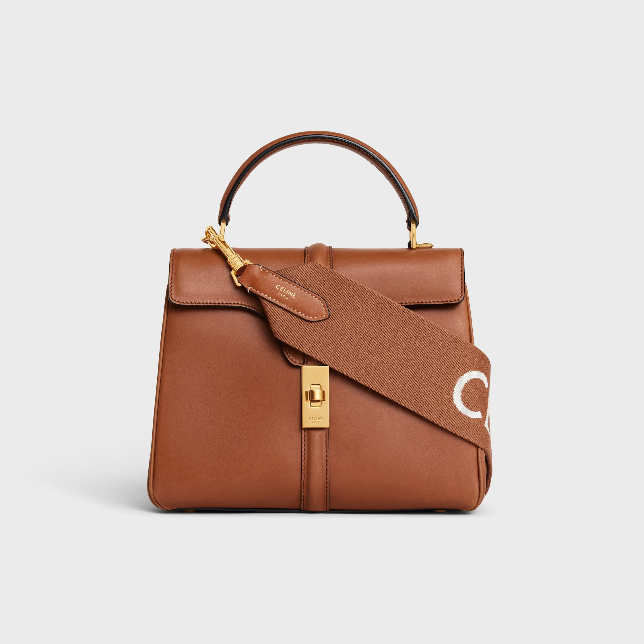 Short Strap in Wool with Celine jacquard - 2