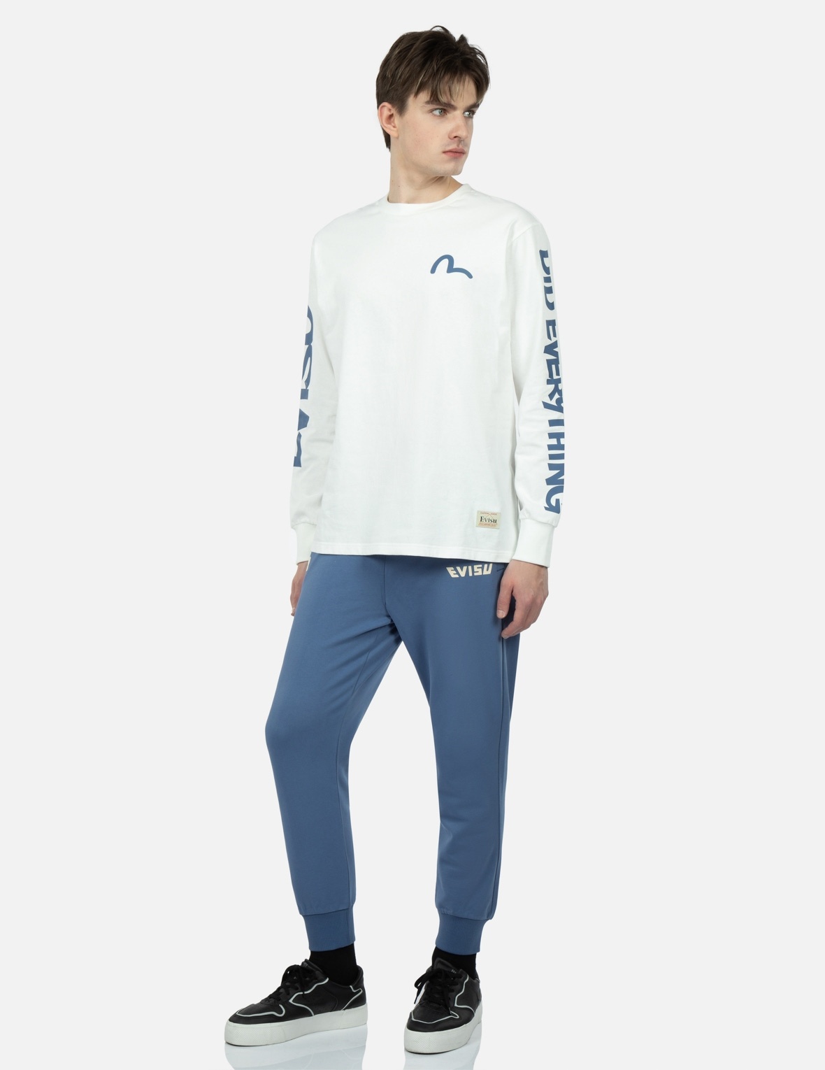 SPRAY-EFFECT DAICOCK PRINT SWEATPANTS - 4