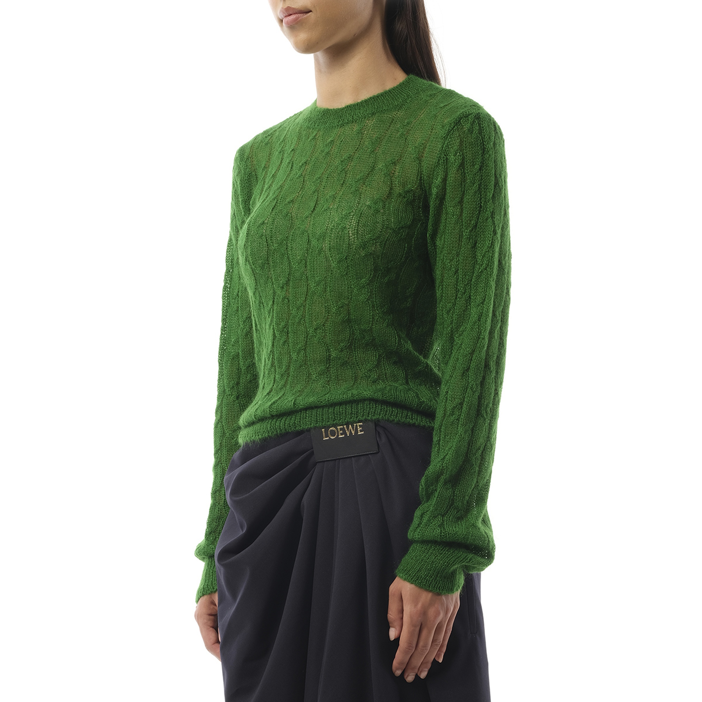 Knit Sweater in Green - 5