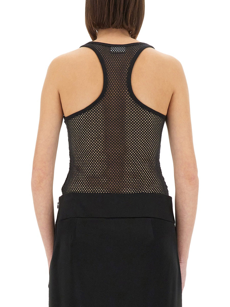 Courreges Women Mesh Tank Top - 3