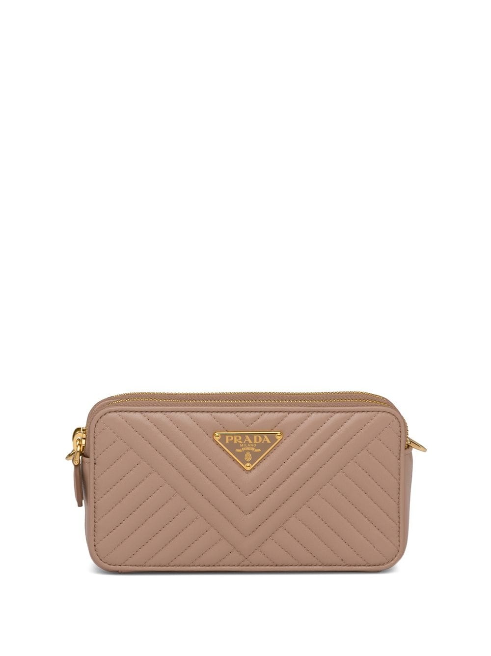 mini quilted shoulder bag - 1