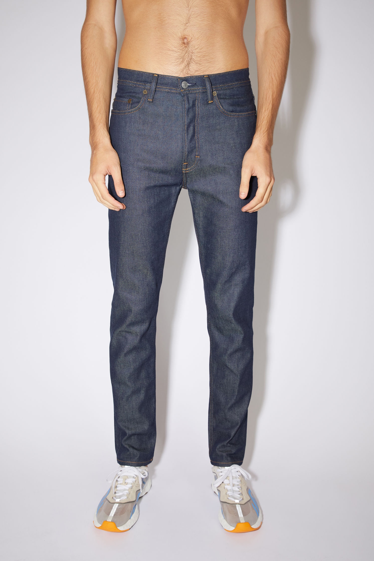 Slim tapered jeans - Indigo blue - 2