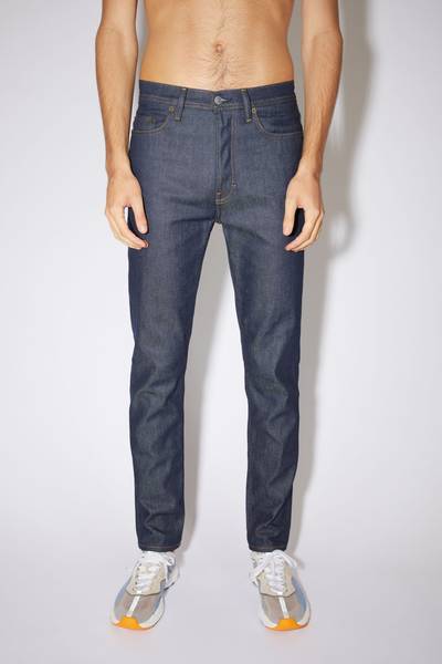 Acne Studios Slim tapered jeans - Indigo blue outlook