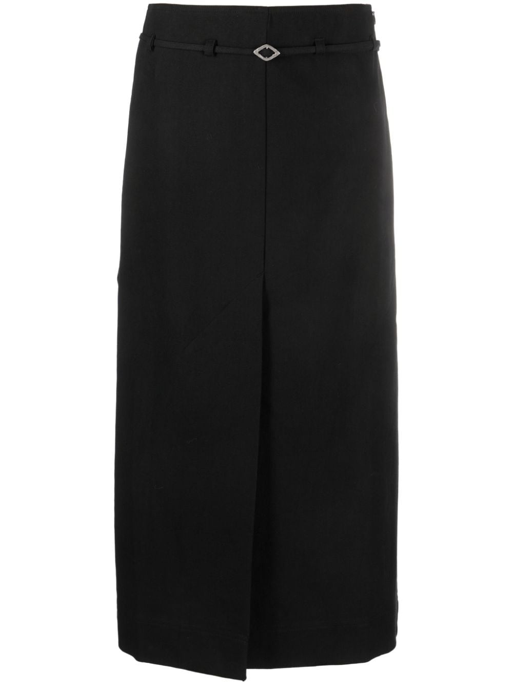 A-line organic cotton midi skirt - 1