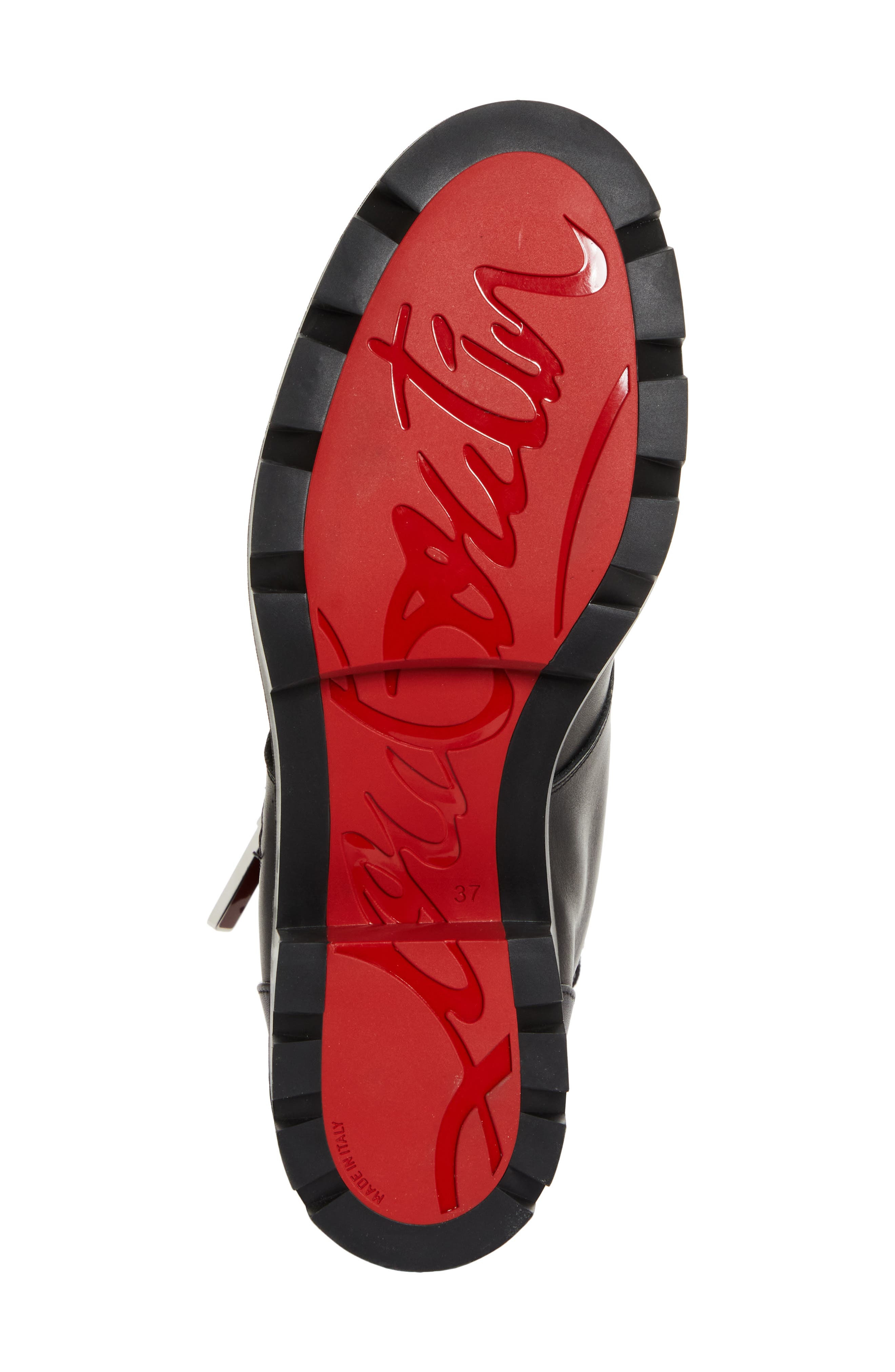 Christian Louboutin En Hiver Lug Sole Bootie in Black at Nordstrom - 6
