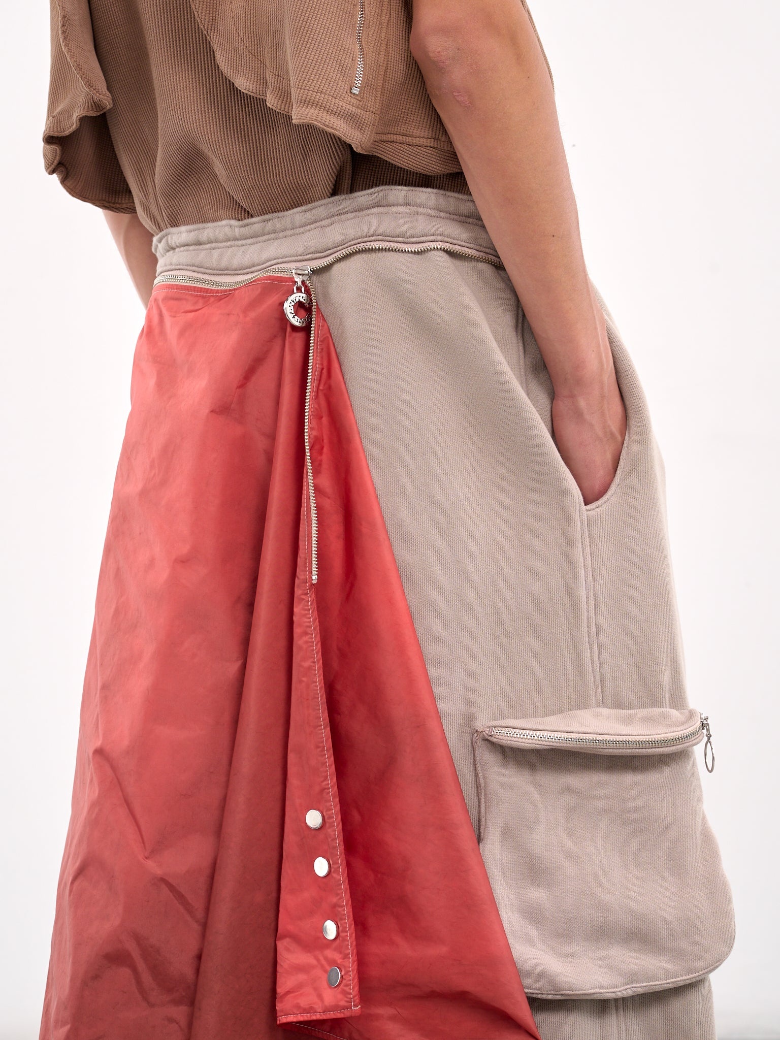 Layered Wrap Trousers - 5