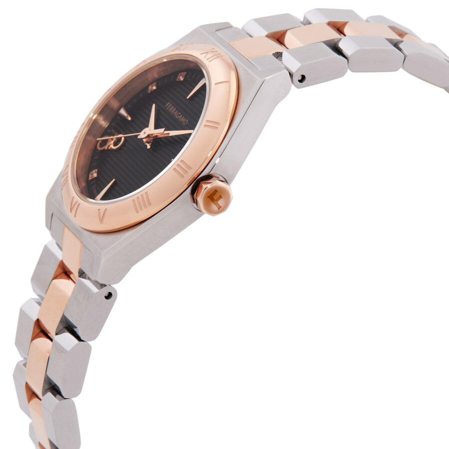 Ferragamo Vega Upper East Quartz Diamond Ladies Watch SFKY00423 - 2