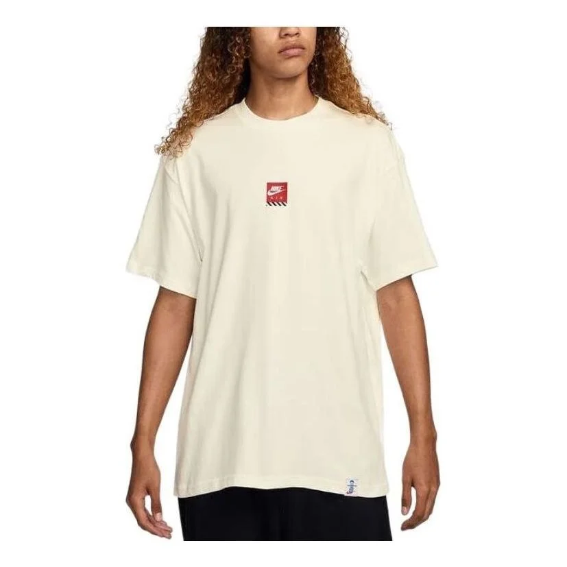 Nike AS U NSW TEE M90 OC SOLE FOOD T-Shirt Asia Sizing 'Beige' HJ0769-133 - 1