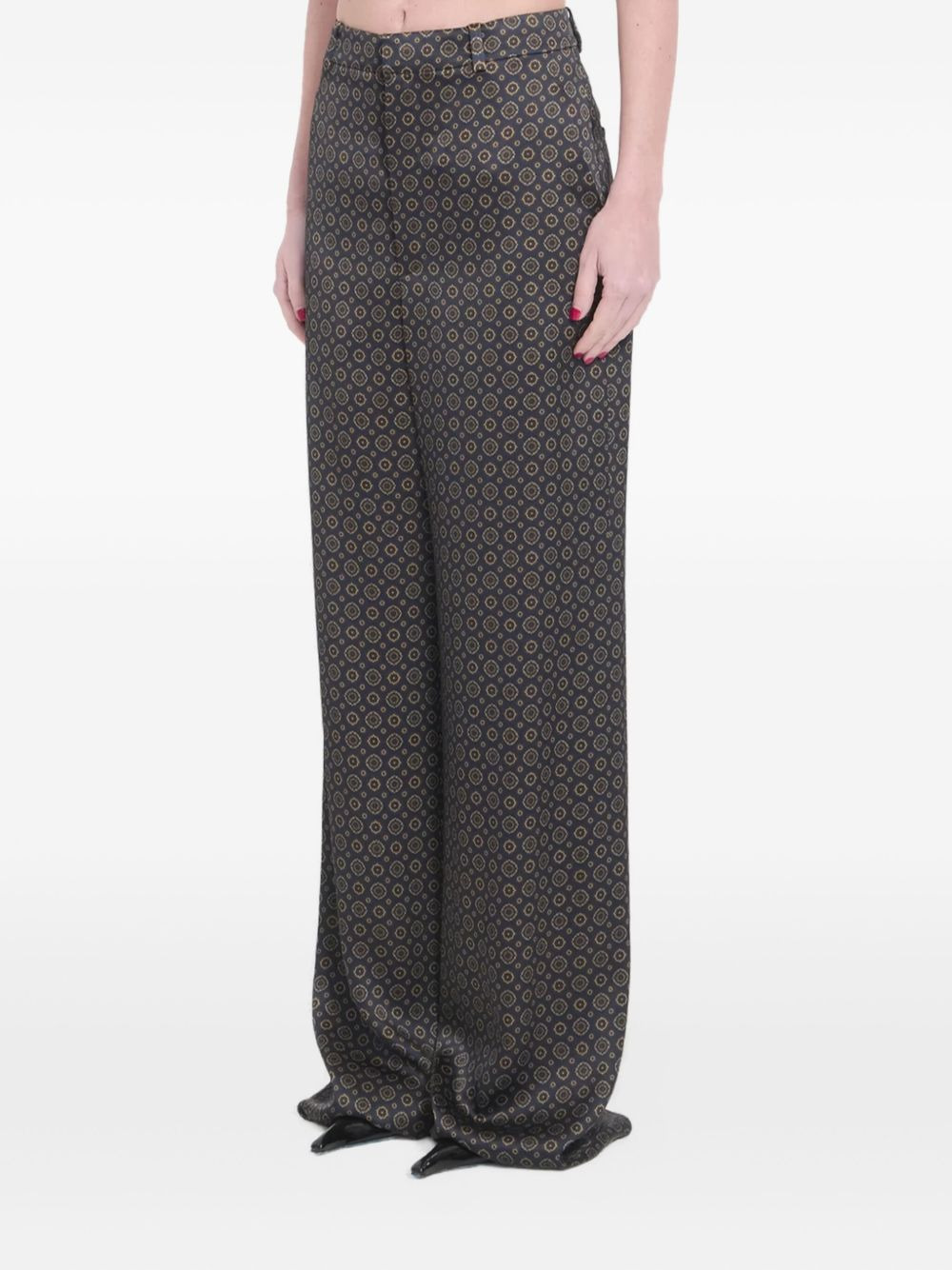 patterned trousers - 2
