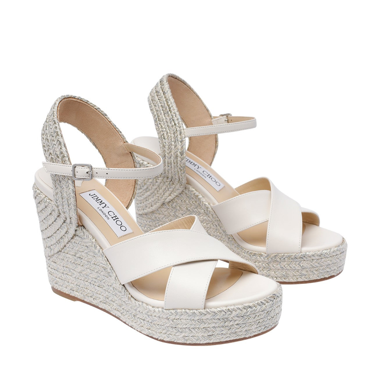 Jimmy Choo Women Dellena Wedge Sandals - 2