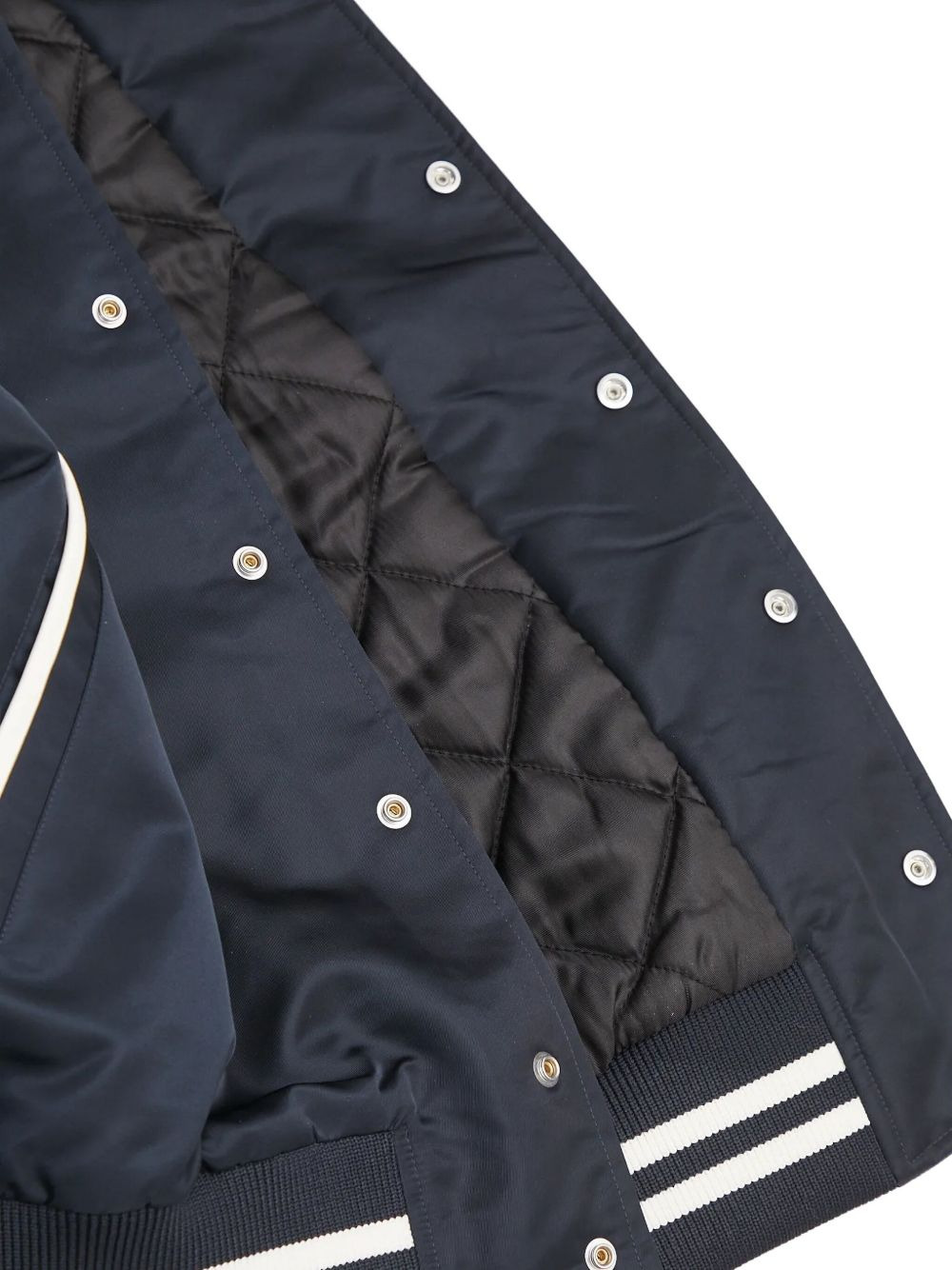 embroidered-logo bomber jacket - 5