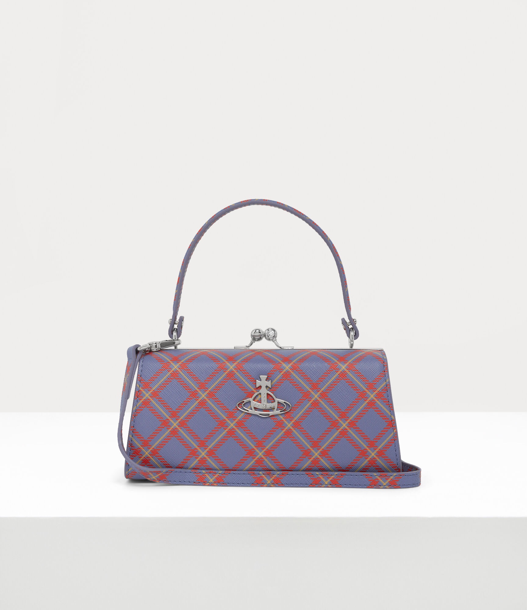 ☆Vivienne Westwood☆DOLL XL FRAME PURSE トートバッグ 正規品 Doll XL Frame Purse | Blue/Orange – Parlour X