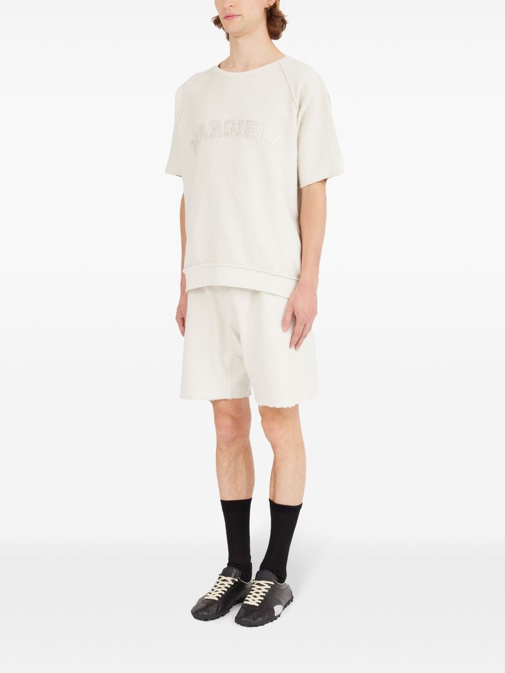 logo-embroidered T-shirt - 6