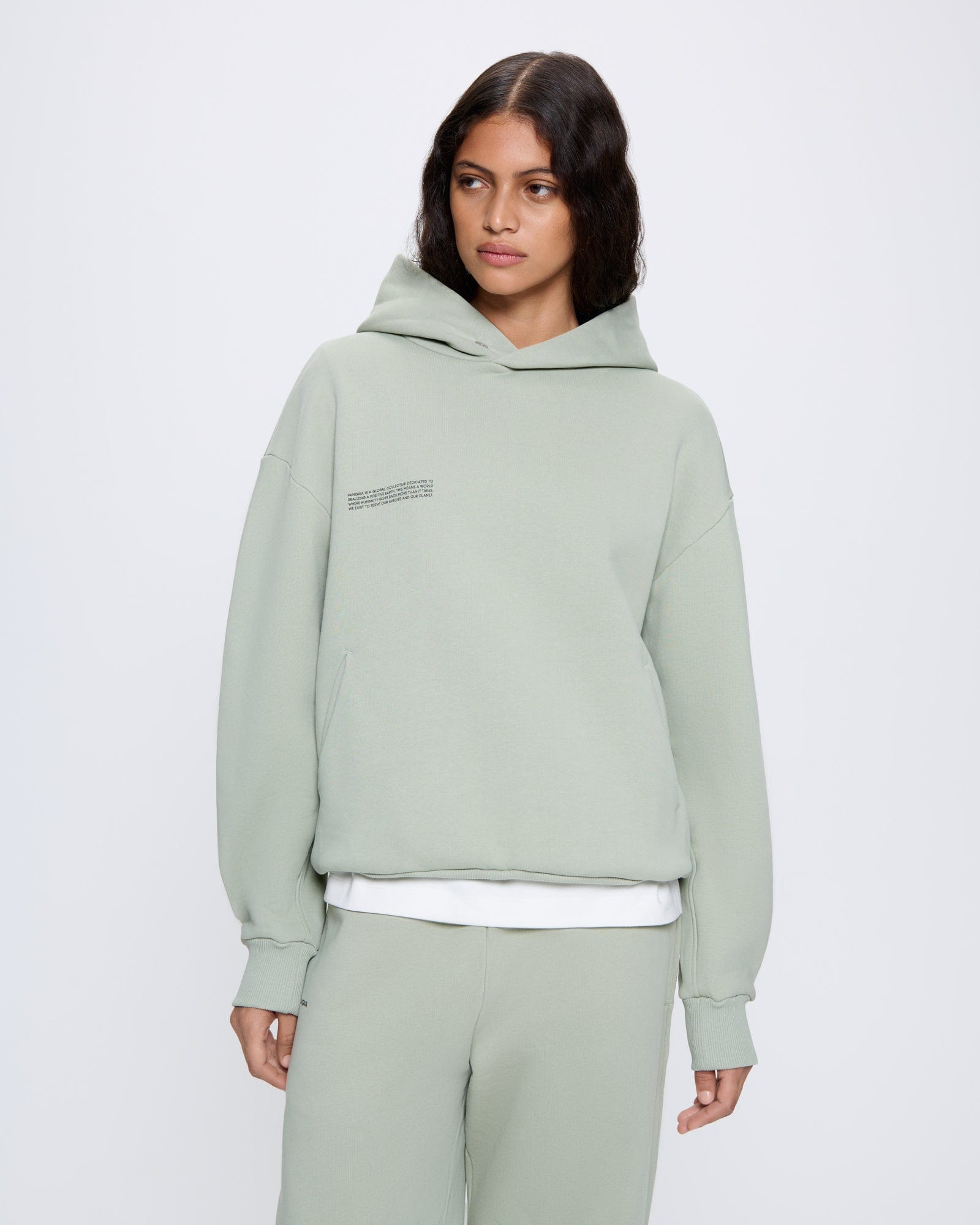 Womens DNA Hoodie - Moss Green - 2