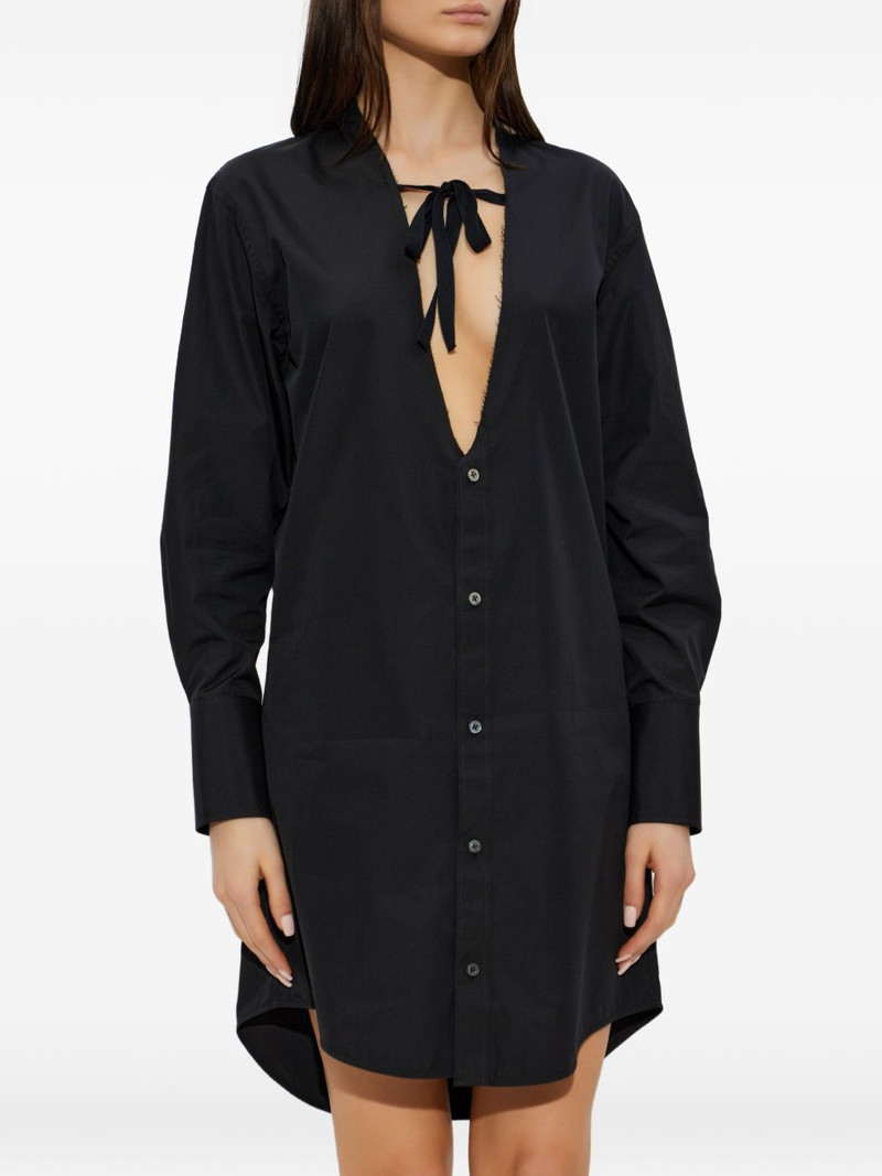 V-neck shirt dress 3
