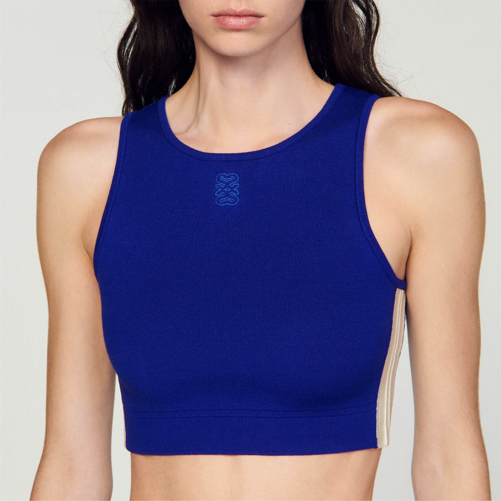 KNIT CROP TOP - 4