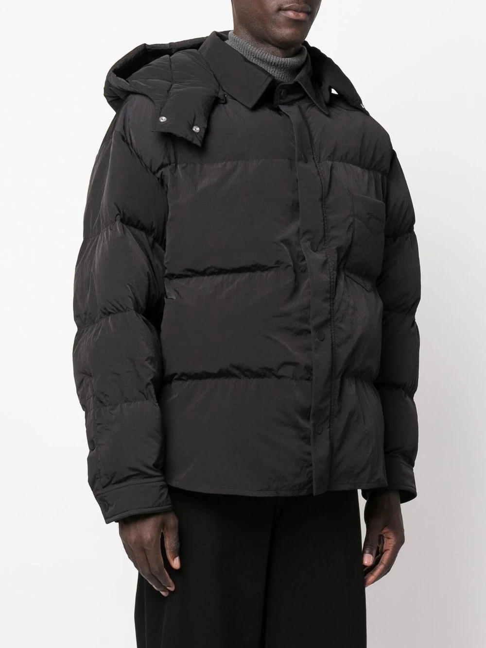 hooded padded jacket - 3