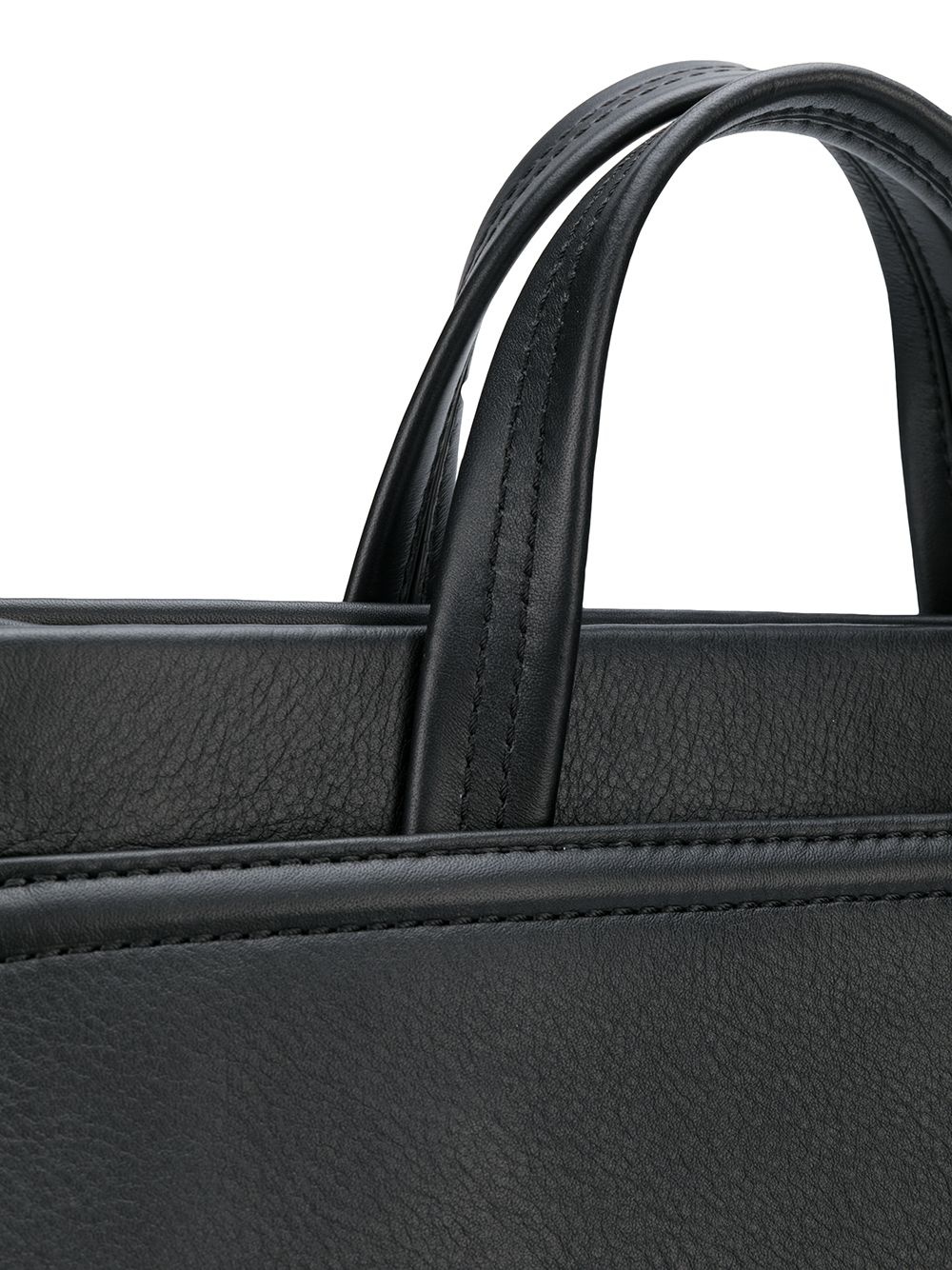 embossed logo tote - 5