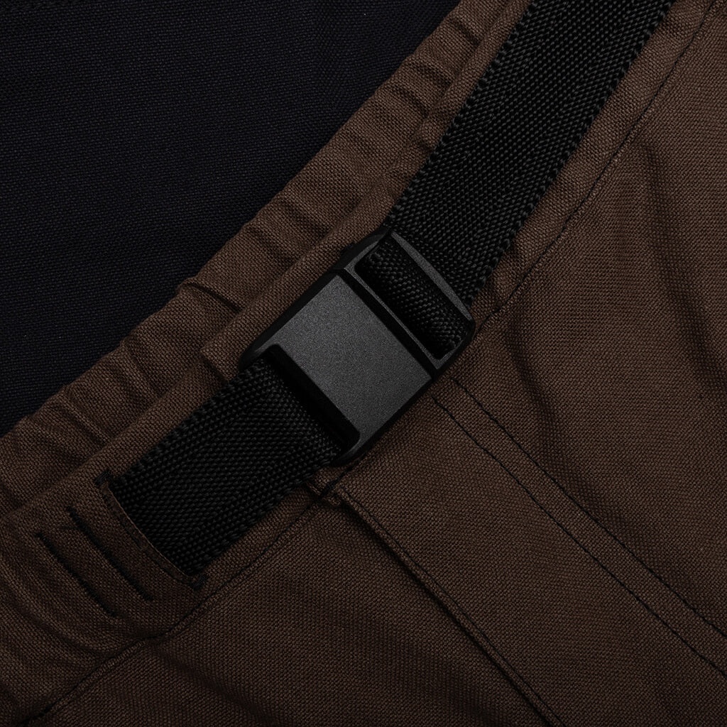 AMBUSH PANELLED CARGO SHORTS - BROWN - 6
