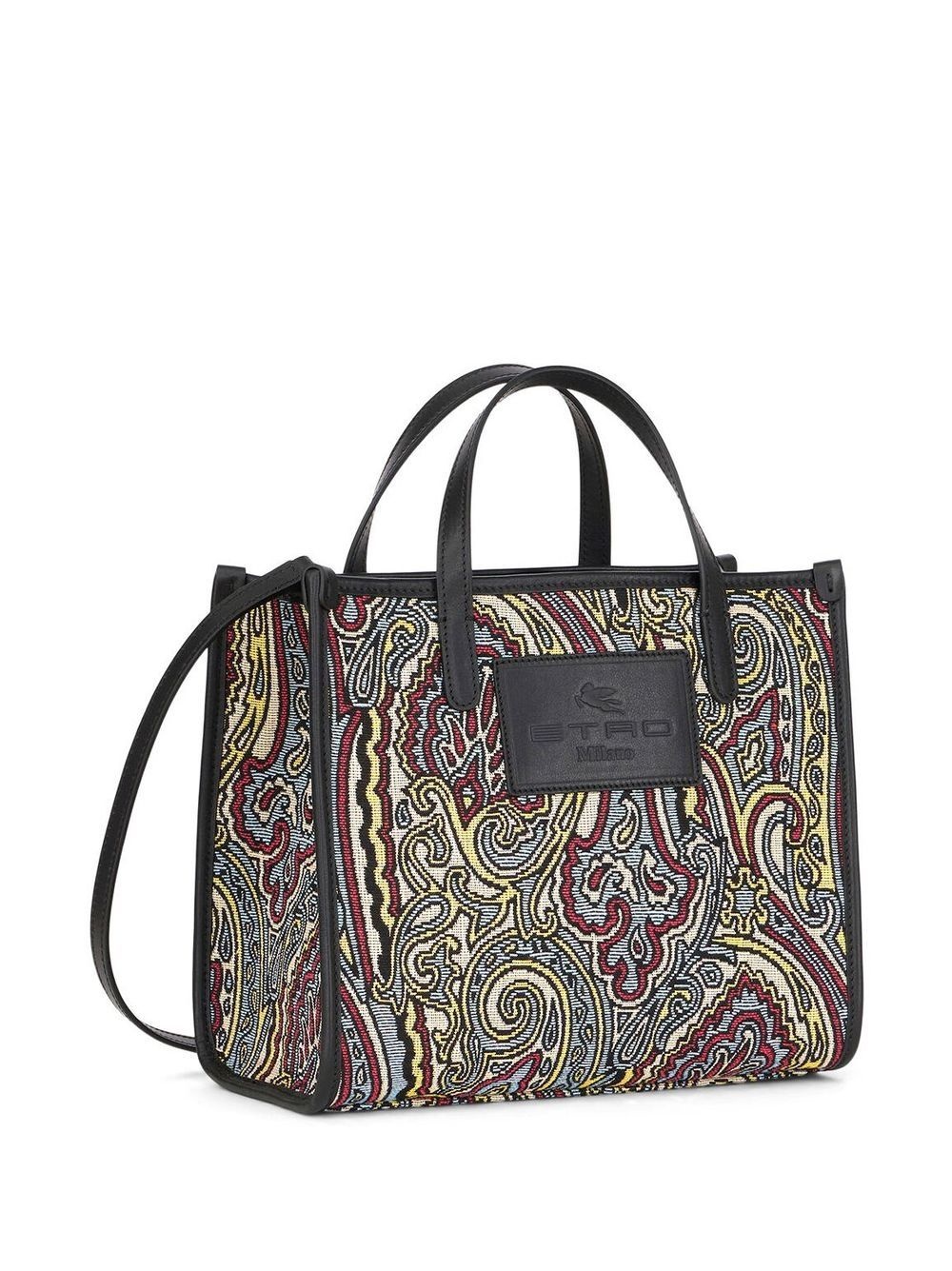 paisley-print tote bag - 4