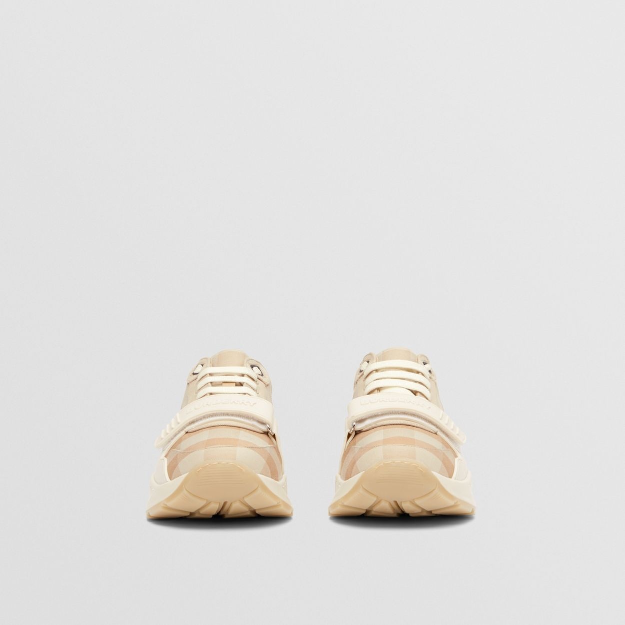 Check Cotton Sneakers - 4