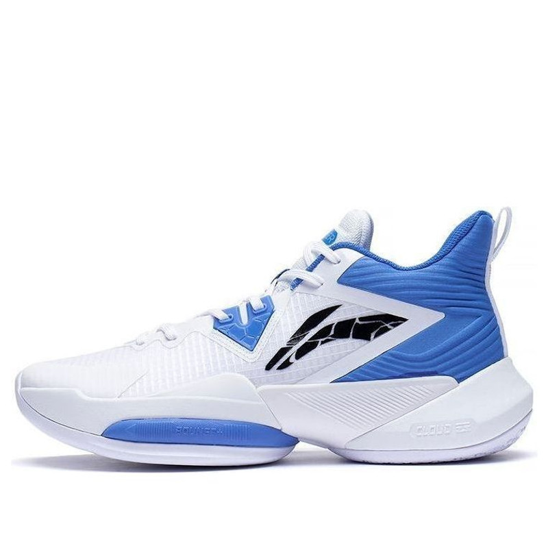 Li-Ning Power 8 Mid 'White Blue' ABPS073-2 - 1