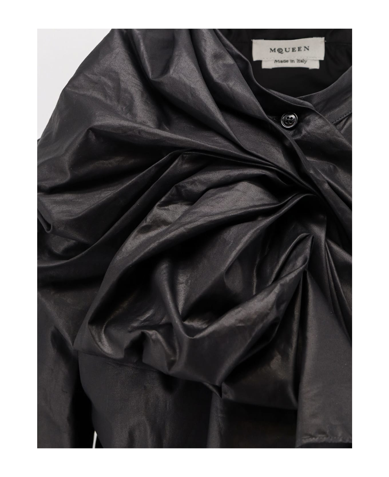 Cotton Bow Shirt - 3