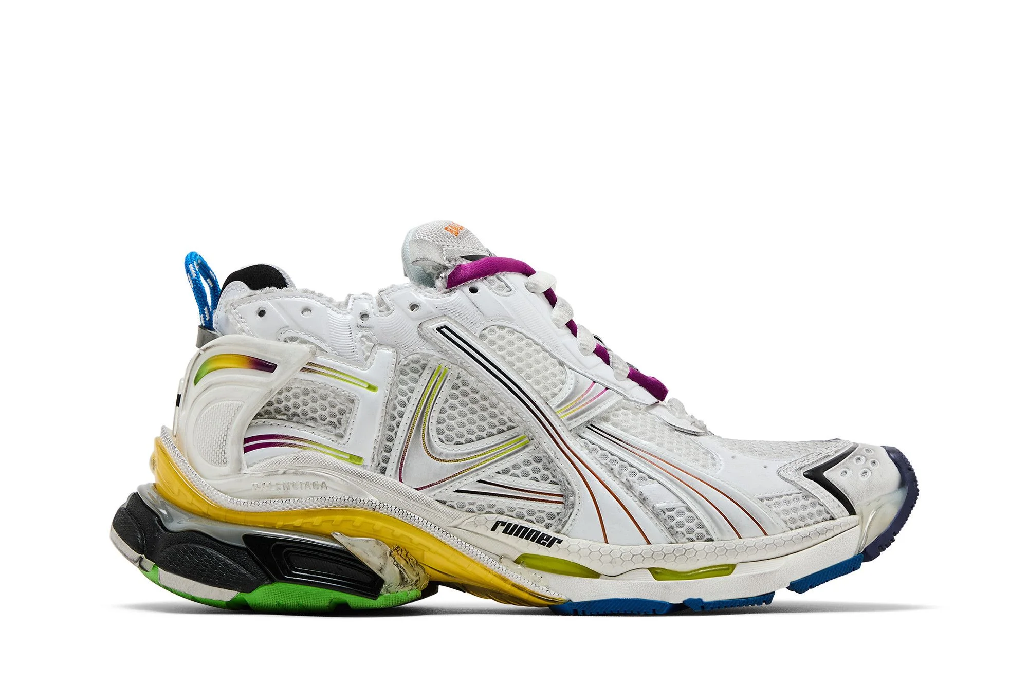 Balenciaga Runner Sneaker 'Gradient - White Multi-Color' - 1