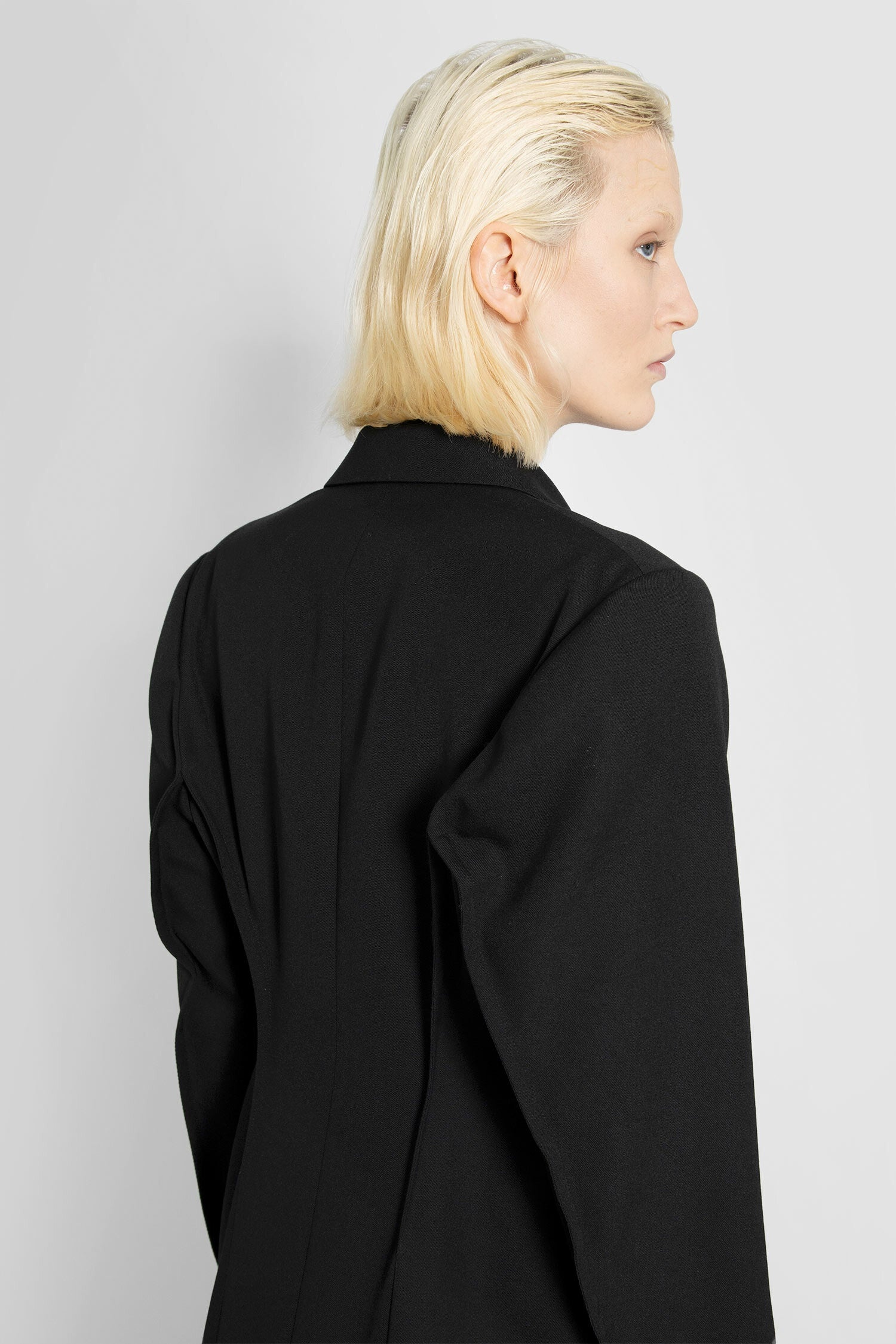 YOHJI YAMAMOTO WOMAN BLACK BLAZERS - 4