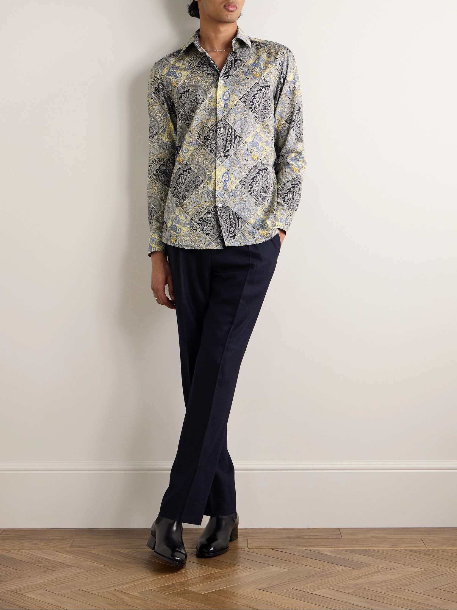 Paisley-Print Cotton-Twill Shirt - 2