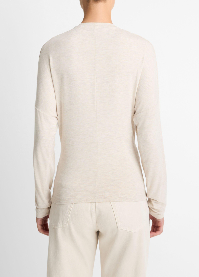Vince Fixed-Drape Long-Sleeve T-Shirt outlook
