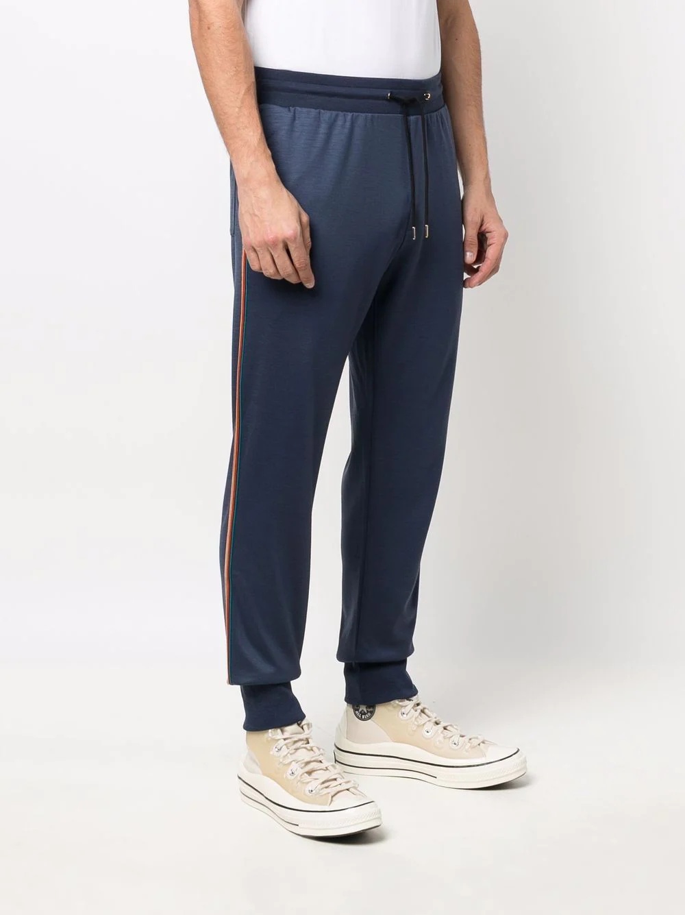 side stripe detail sweatpants - 3